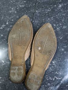 Golden Flats &amp; Sandals