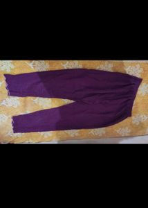 Floral cut neck design kurta set