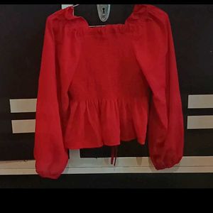 Women&#39;s Trendy Red 🍒 Top