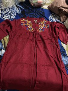 Embroidered Kurta