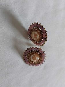 Vintage Pink Earrings