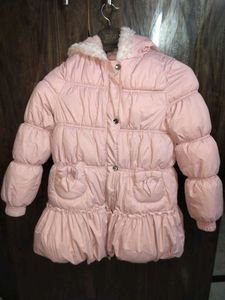 Baby Pink Color Pookie Puffer Jacket