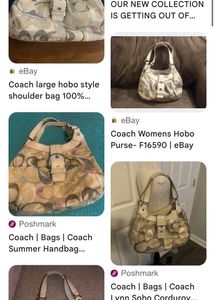 ‼️Authentic Coach Hobo Bag‼️