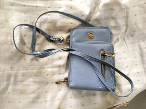 Cute Blue Crossbody Phone Bag