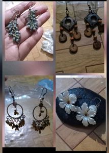 6 Earrings - Assorted Styles