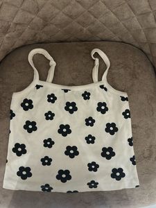Floral crop top