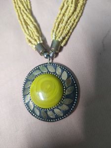 Diano Dimzi Alloy Yellow Gold-Plated Necklace