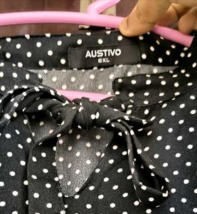 Austivo Women Graphic Print Top