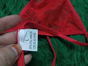 Red Lace Thong hot💞🆕