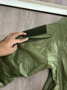 Olive green Indian Army Pattern Windbreaker Jacket