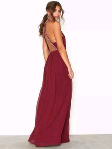 Burgundy Gown