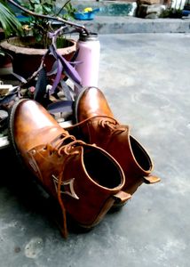 Stylish Brown Leather Boots