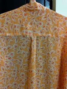 Sale🔥Floral Orange Top
