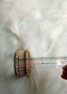 Pearl &amp; Stone Bangle