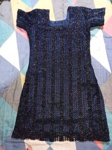 Sparkly Kurta Party Dress