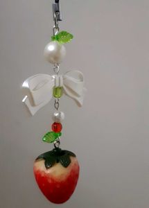 Strawberry Phone Charms