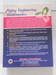 Mathematics Engineering Textbook