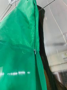 Cape dress- Front open- side zip