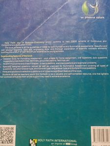 HOLY FAITH abc of Science Chemistry Class 9th