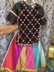 Multicolor Lehenga Choli Set