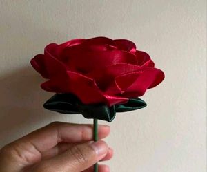 Elegant Handmade Satin Ribbon Roses