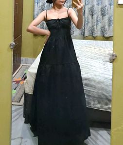 Black Tiered Dress