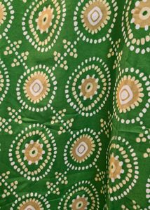 Green Bandhani Print Kurti