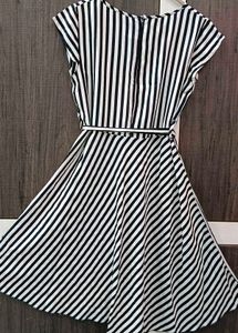 Striped Midi Dress
