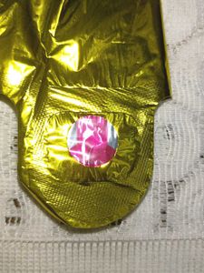 Gold Number 2 Foil Balloon