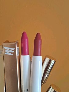 Myglamm Perfect Curves Crayon Lipstick Pack Of 2