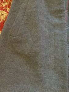 Woollen Coat With Fur