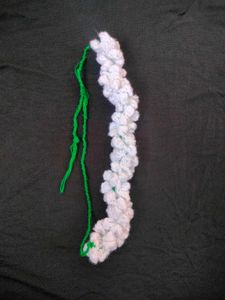 White Floral Gajra