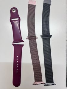 Set Of 3 Apple Watch Straps