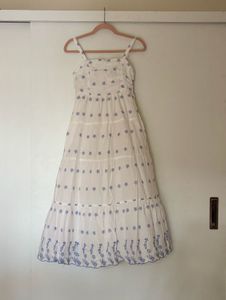 Floral White Sundress