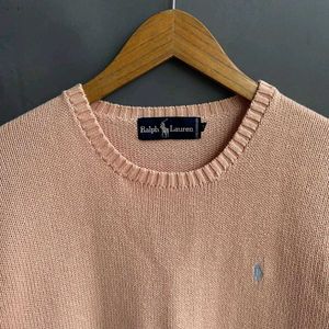 Ralph Lauren Pink Sweater Unisex