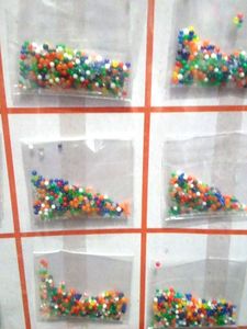 Water Bottle Colorfull Balls,