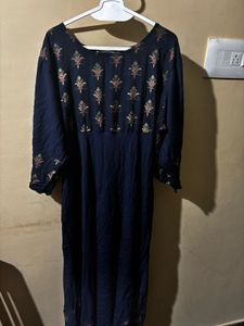 Elegant Navy Blue Kurta - 5XL