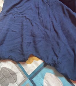 Elegant Navy Blue Ethnic Kurti