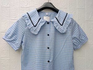 New with tag cute korean Elegant Peter Pan Collar