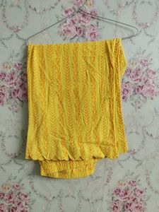 Yellow 🟡 Cotton Suit