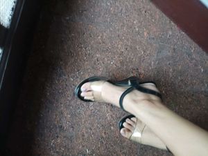 Butterfly Black Heels