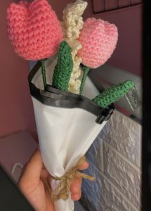 Crochet Tulip Bouquet