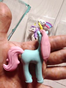 unicorn horse eraser or rubber for kids..it&#39;s brand new..only the other packing brand paper is missing.its not at all used