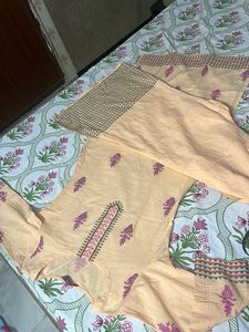 Peach Kurta Set