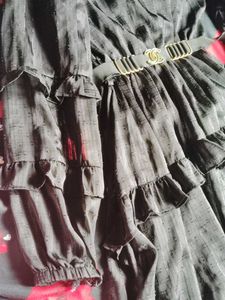 A Black Korean Dress