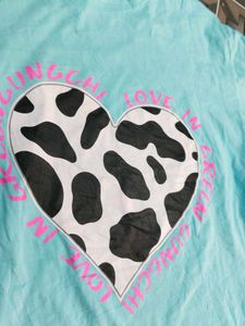 Cute Cow Print Tee