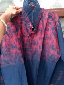 Patterned Casual Shirt