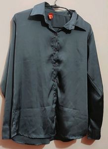 Dark🌑 Grey Full Sleeves Shirt For 36 Bust