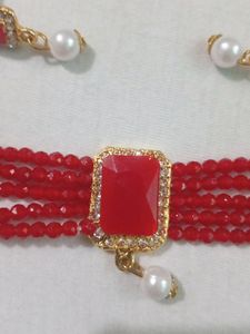 Red Choker Set
