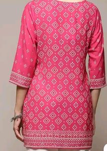 Biba Ethnic Straight Kurti